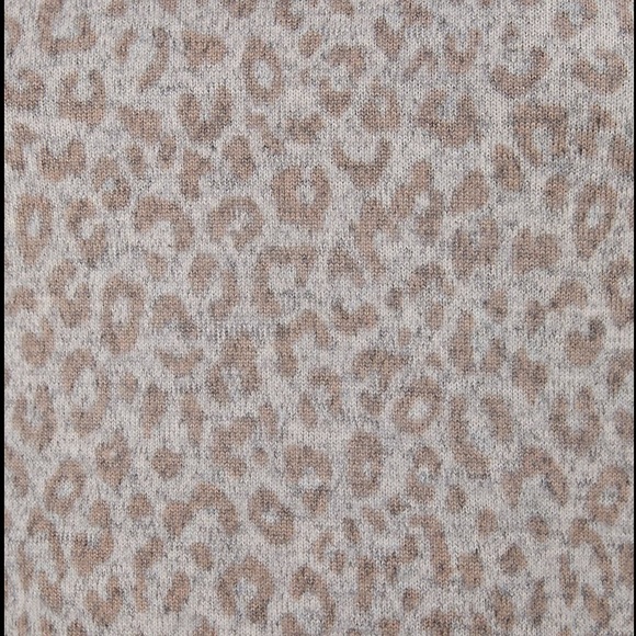 NWT Zara Soft Touch Leopard Print Turtleneck Shirt - Picture 5 of 9